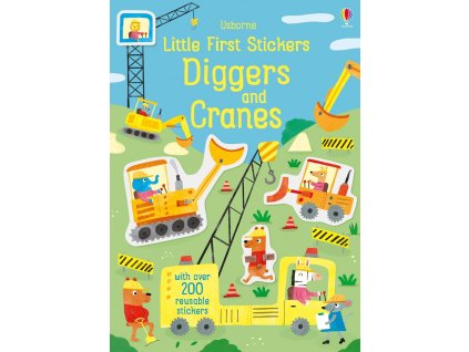 4290 little first stickers diggers and cranes