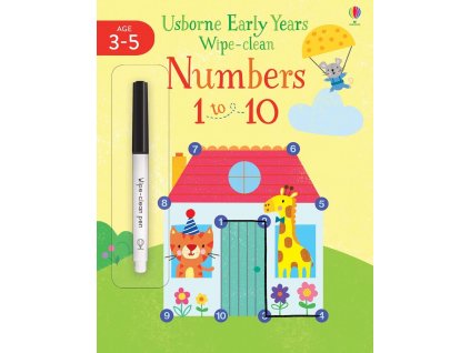 Early Years Wipe Clean Numbers 1 to 10