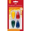 FABER CASTELL Erasable Crayons 3+ ergonomicke voskovky do dlane (4 ks) 1