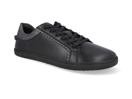 SHPN020BLG barefoot tenisky shapen feelin chic black glitter leather 1