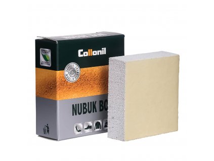 Collonil  Nubuk Box / Čistící dvouvrstvá kostka na suché čištění broušené usně