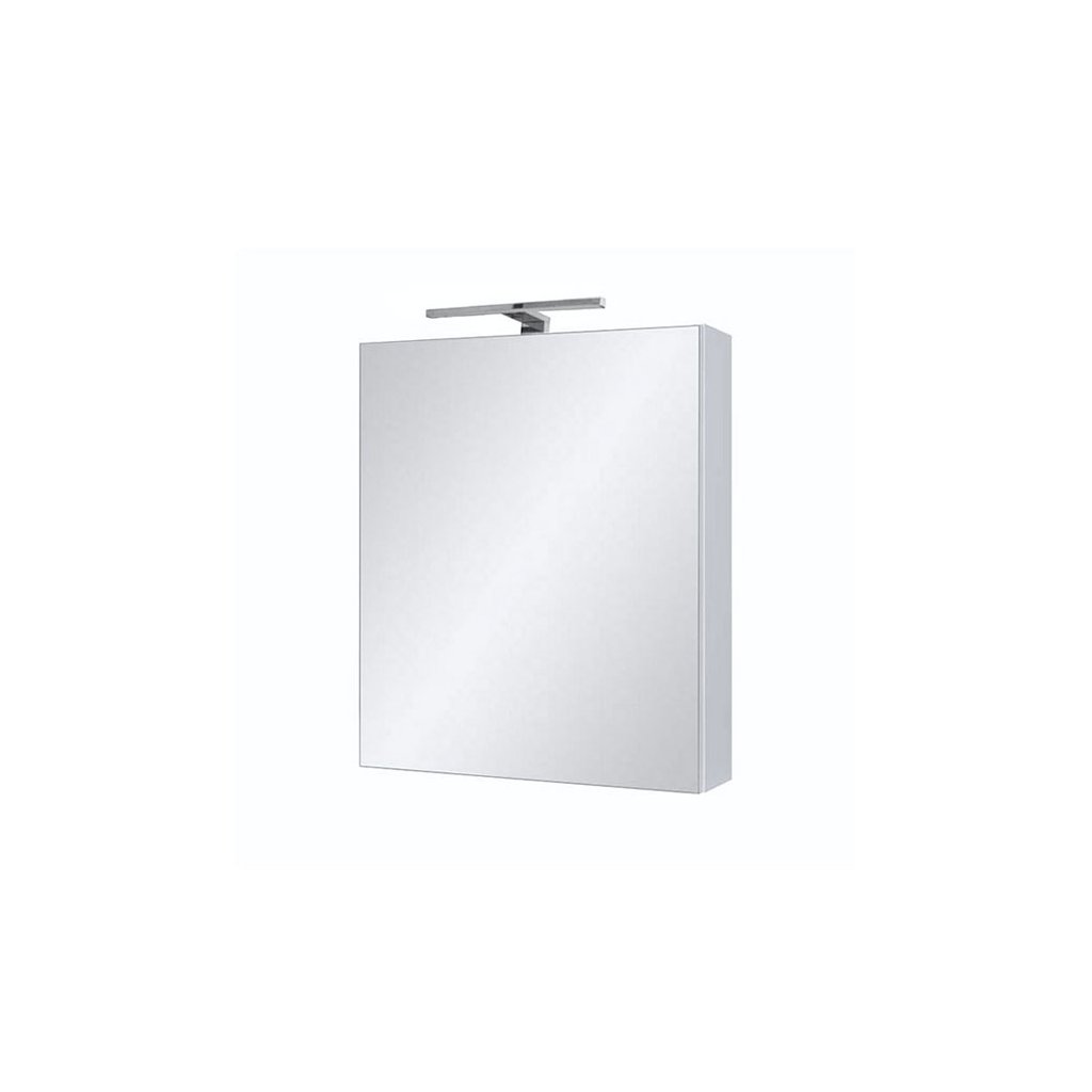 Zrcadlová skříňka Ticino 50 ZS LED-CR s osvětlením Any LED 30 CR, chrom