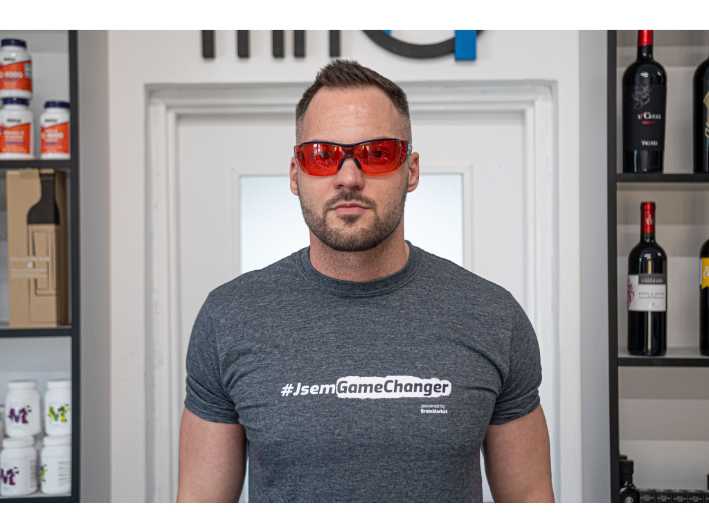 Infield Brýle blokující 100% modrého a zeleného světla, VICTOR BLUECUT 580 Obrázek