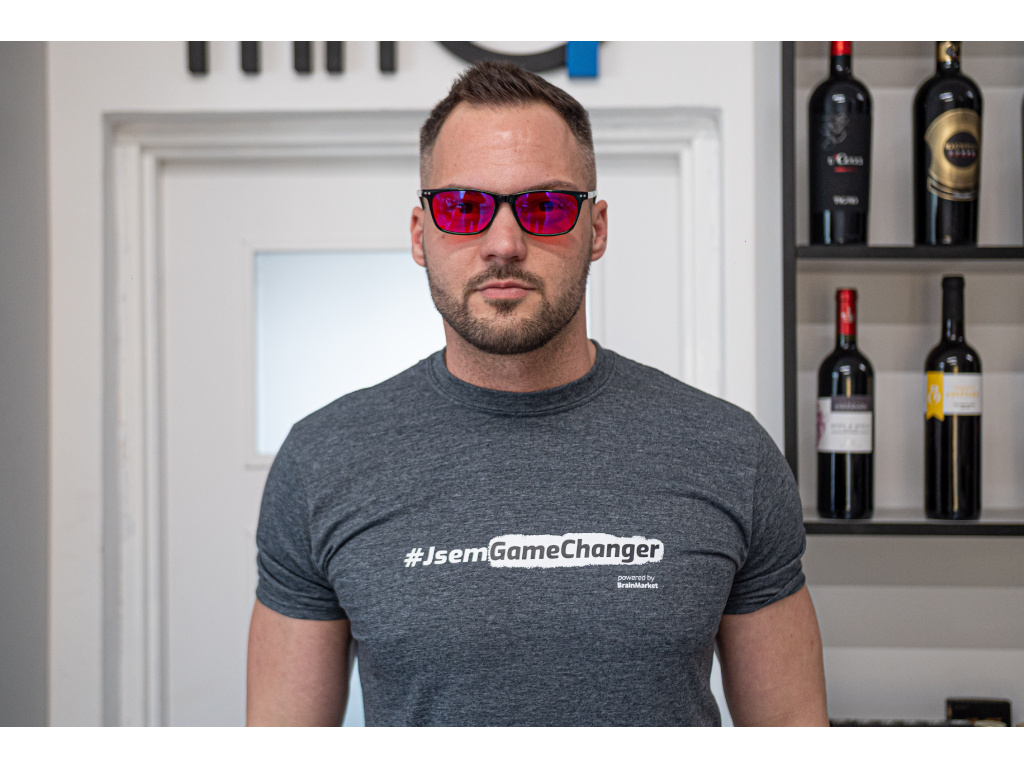 BrainMax BrainMarket brýle blokující 100% modrého a zeleného světla, Greenhorn Obrázek