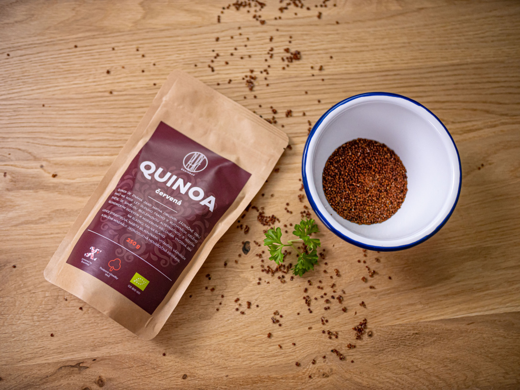 BrainMax Pure Quinoa BIO, červená, 250 g Obrázek