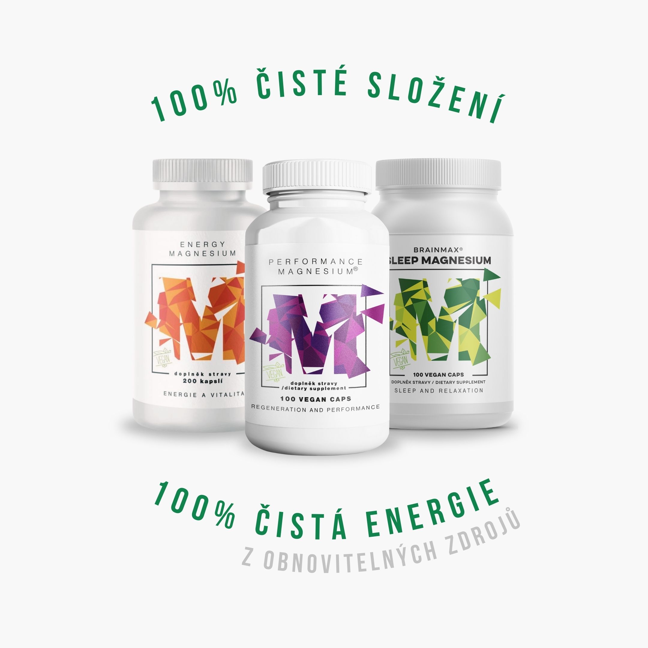 Performance Magnesium 1000 mg 100 tbl. (Hořčík + Vitamín B6) Obrázek