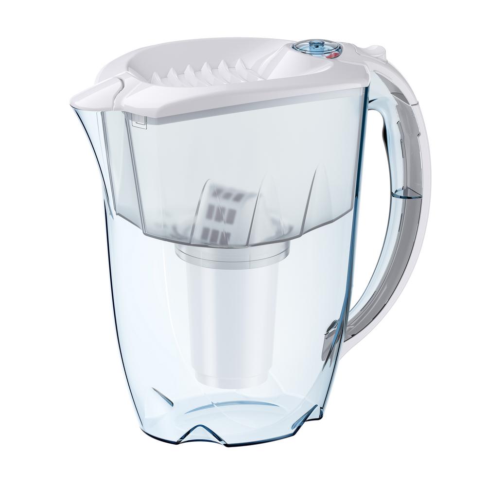 Filtrační konvice Aquaphor Prestige s indikátorem (bílá) Obrázek