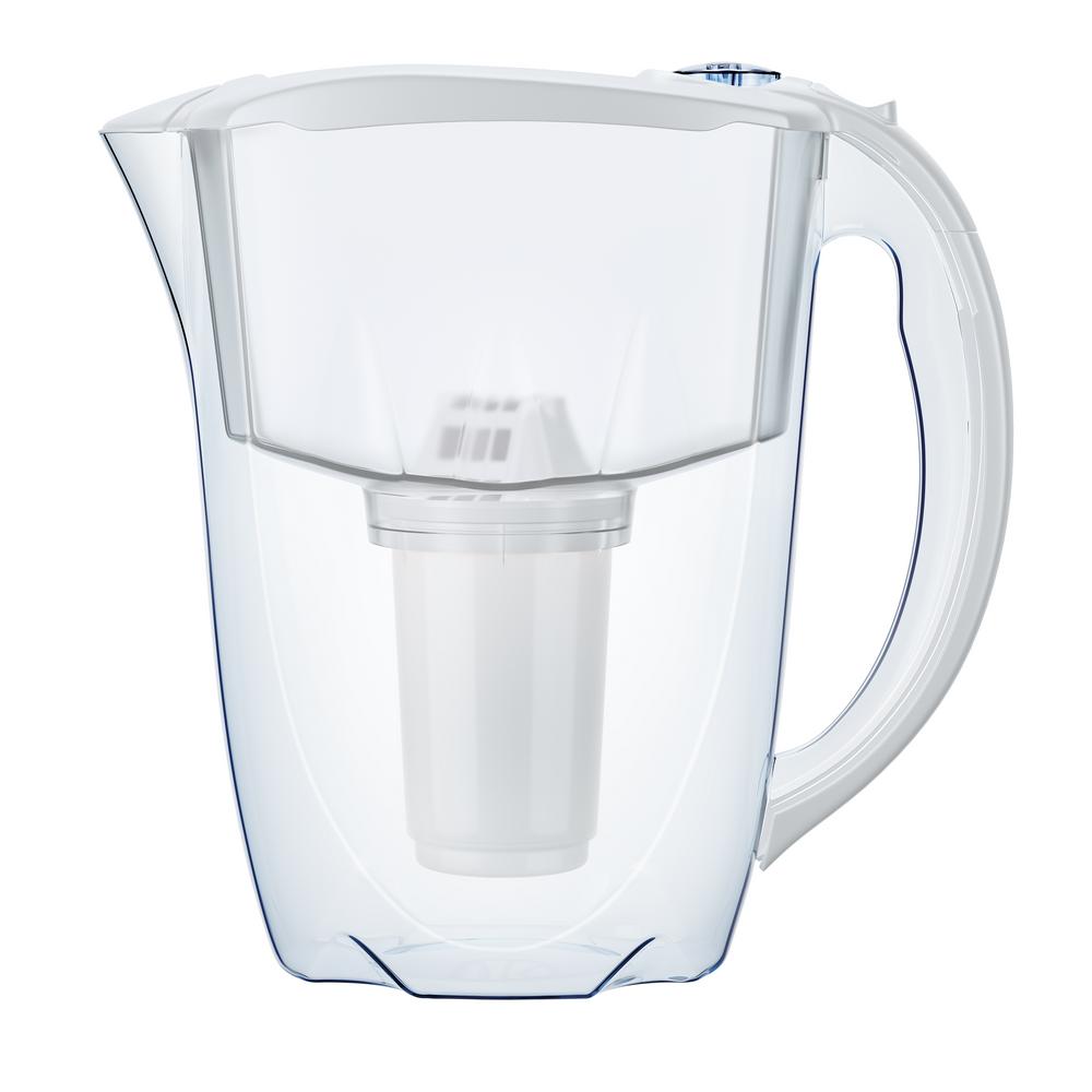 Filtrační konvice Aquaphor Prestige s indikátorem (bílá) Obrázek
