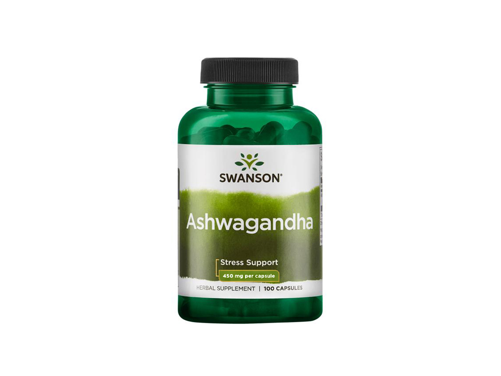 Swanson Ashwagandha 450 mg, 100 kapslí Obrázek