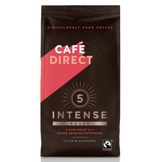 Cafédirect - Intense mletá káva s tóny kakaa 227g Obrázek