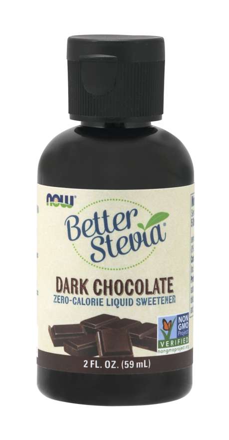Now® Foods NOW Better Stevia Liquid, Hořká čokoláda, 59ml Obrázek