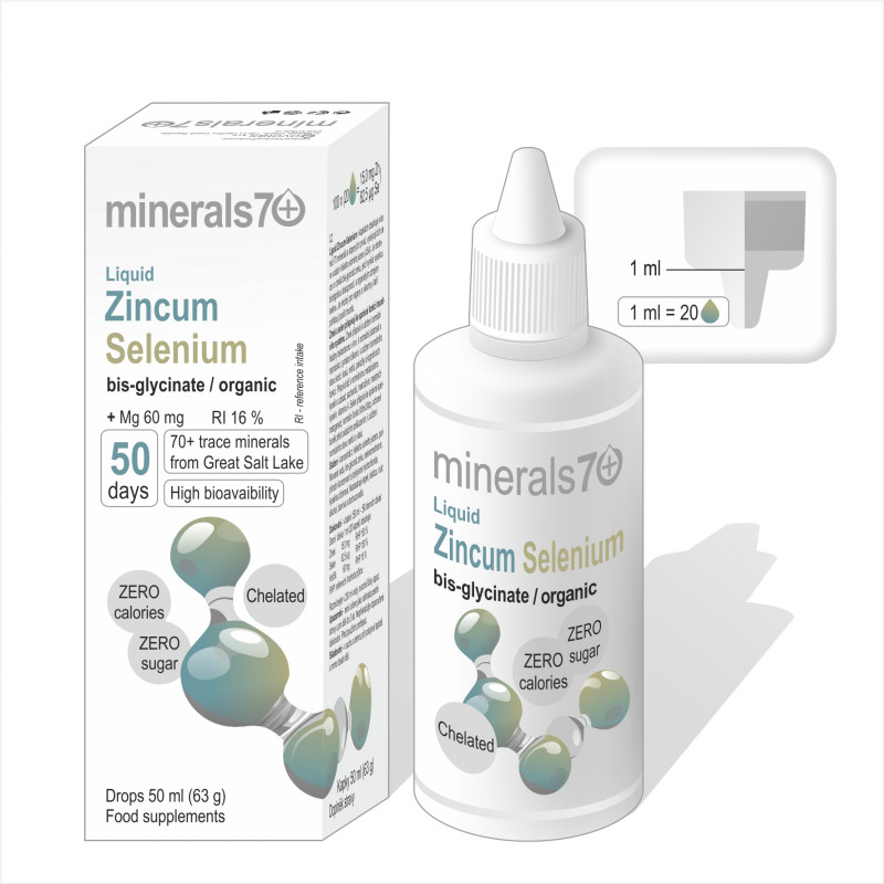 Ovonex s.r.o. Ovonex - LIQUID ZINCUM SELENIUM, 50ml Obrázek