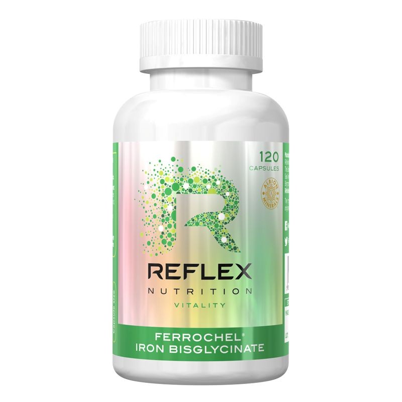 Reflex Nutrition Albion Ferrochel 120 kapslí Obrázek