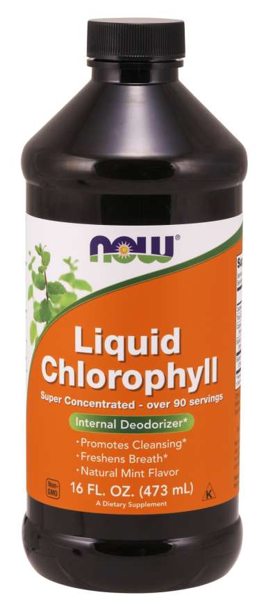 Now® Foods NOW Chlorophyll Liquid (Chlorofyl), 473 ml Obrázek