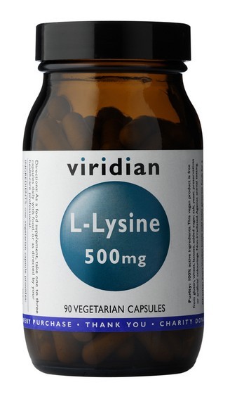 Viridian L-Lysine 90 kapslí Obrázek