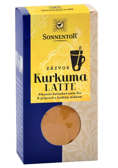 Sonnentor Kurkuma Latte - zázvor BIO 60 g Obrázek