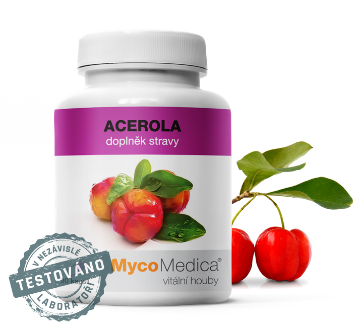 MycoMedica Acerola 90 tablet Obrázek