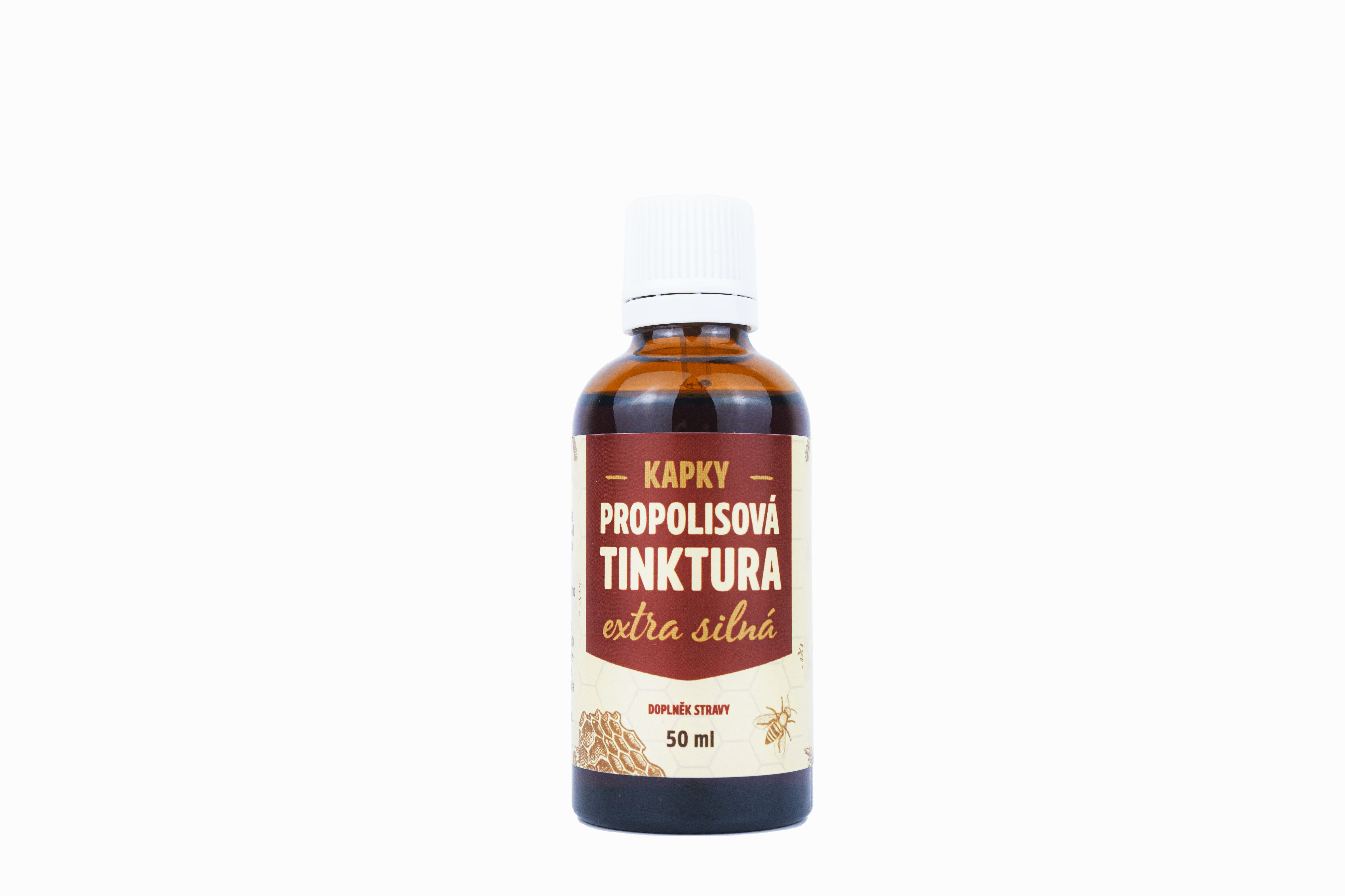 Karel Kolínek Propolisová tinktura 50 ml - kapky EXTRA SILNÁ Obrázek