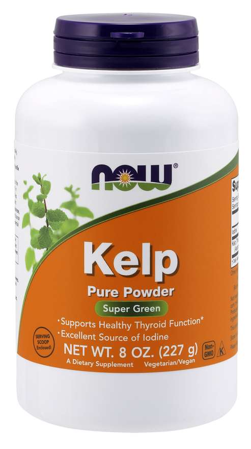Now® Foods NOW Kelp Organic (organický kelp)  prášek, 227g Obrázek