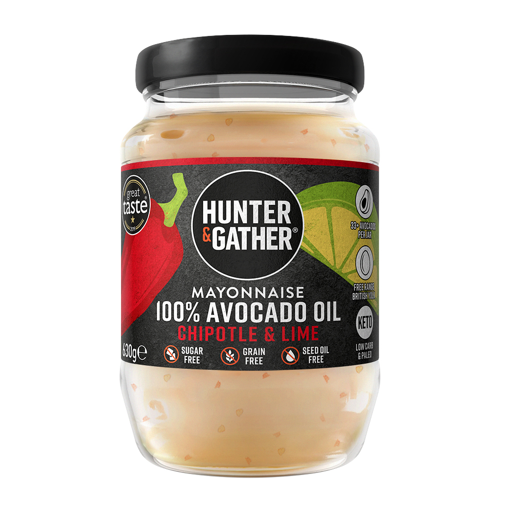 HUNTER & GATHER Avokádová majonéza s chipotle chilli papričkou a limetkou, 630 g Obrázek