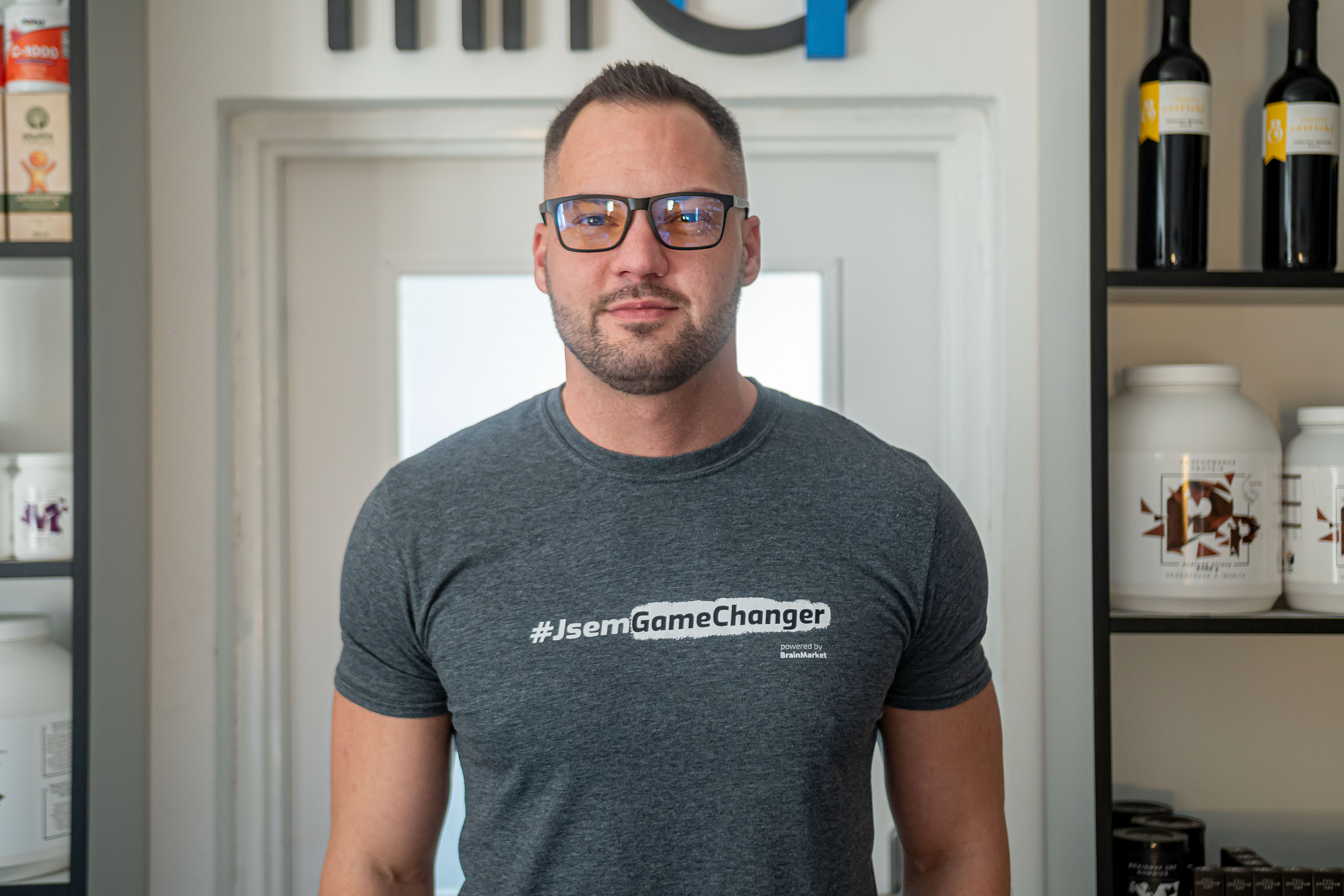 BrainMax BrainMarket brýle blokující 25% modrého světla, Dayworker Obrázek