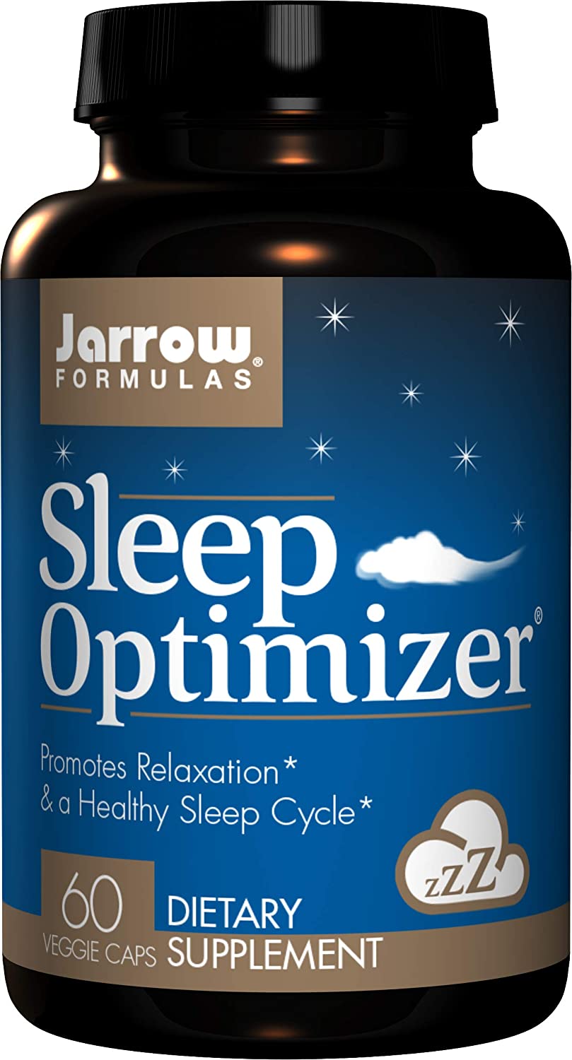 Jarrow Formulas Sleep Optimizer, 60 vegetariánských kapslí Obrázek