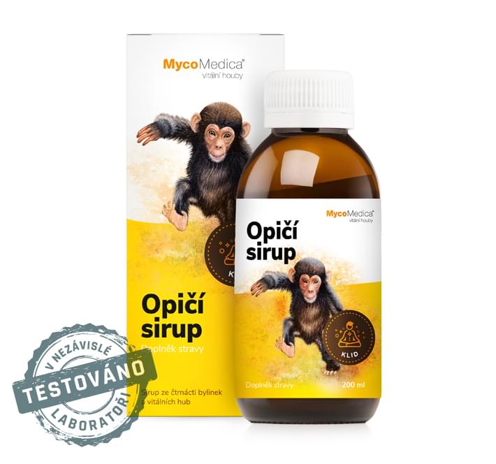 MycoMedica Opičí sirup 200 ml Obrázek