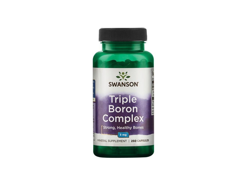 Swanson Triple Boron Complex (Bor), 3 mg, 250 kapslí Obrázek