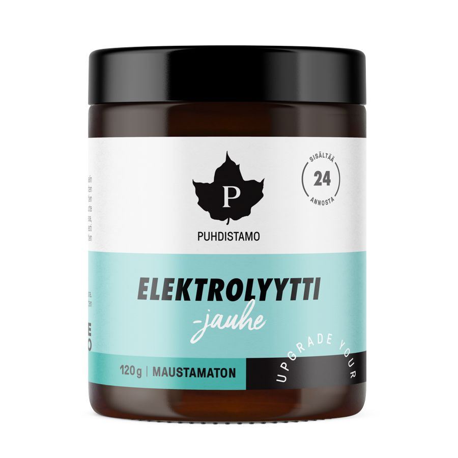 Puhdistamo - Electrolyte Powder 120g natural Obrázek