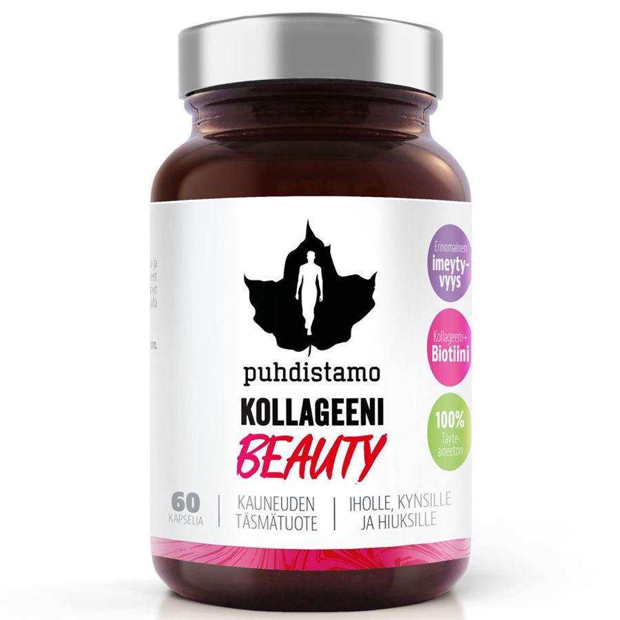 Puhdistamo - Collagen Beauty 60 kapslí (Kolagenové peptidy Verisol®) Obrázek