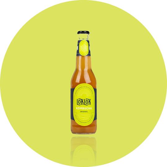 Loklok Kombucha Originál, 330 ml Obrázek