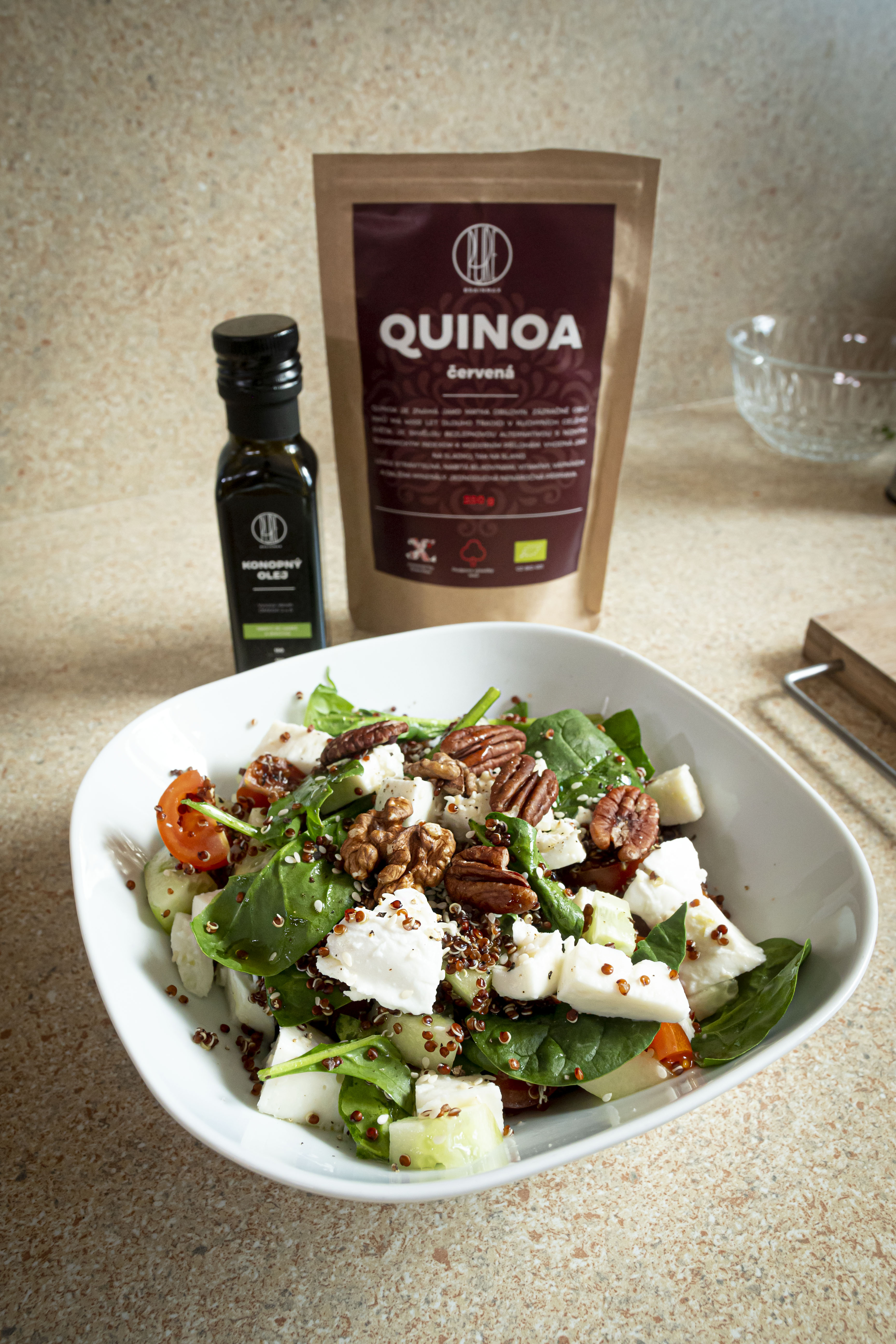 BrainMax Pure Quinoa BIO, červená, 250 g Obrázek