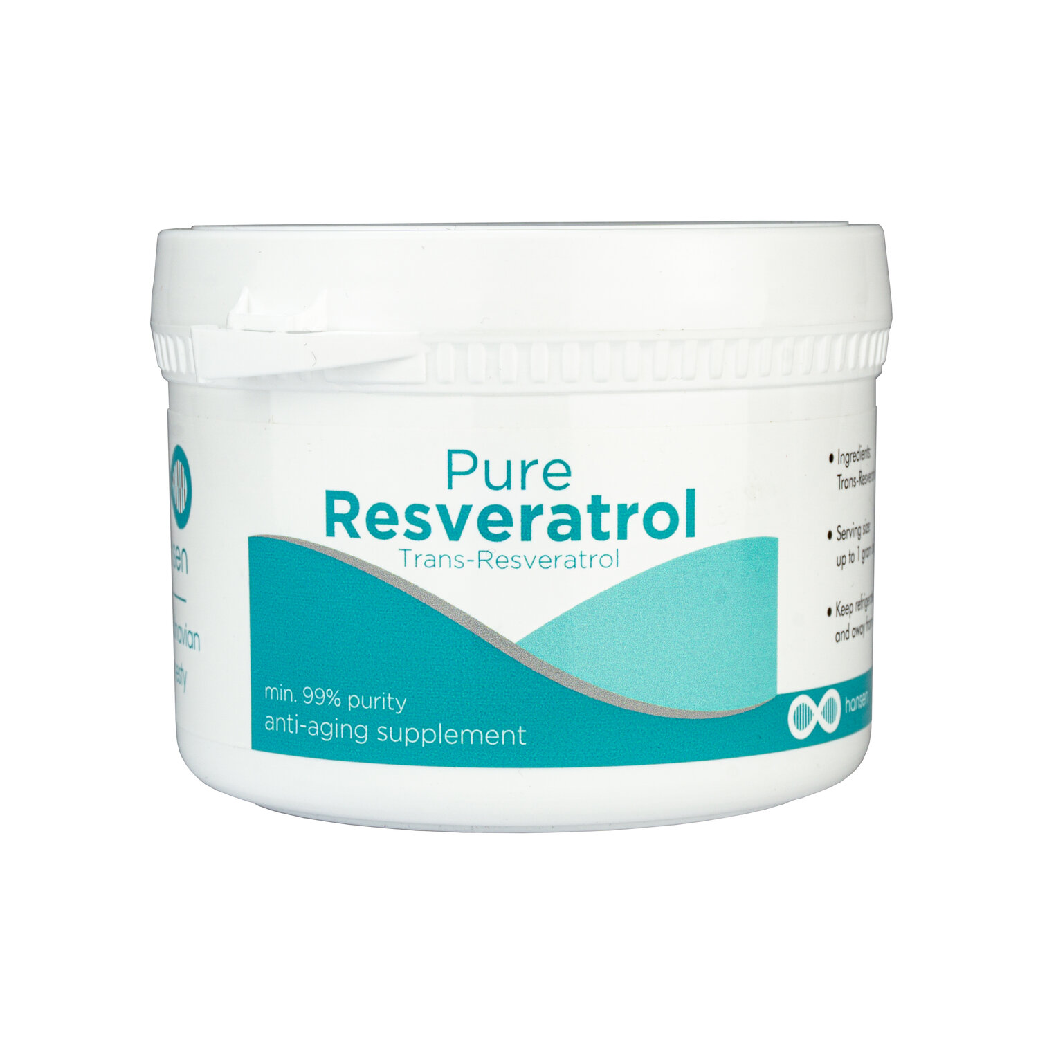 Hansen Trans-Resveratrol, prášek, 50g Obrázek