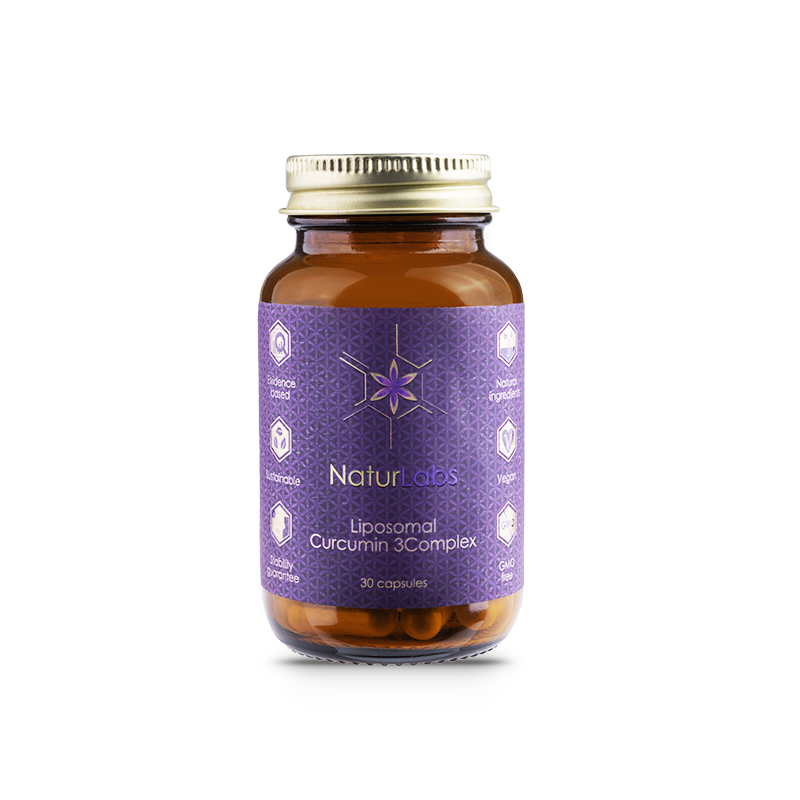 Naturlabs Liposomální Kurkumin 3Complex 30 tablet Obrázek