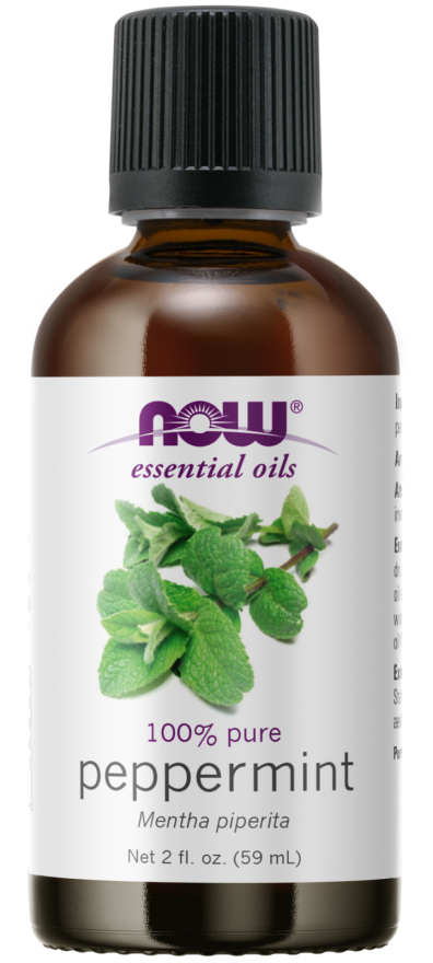 Now® Foods NOW Essential Oil, Peppermint oil (éterický olej Máta peprná), 59 ml Obrázek
