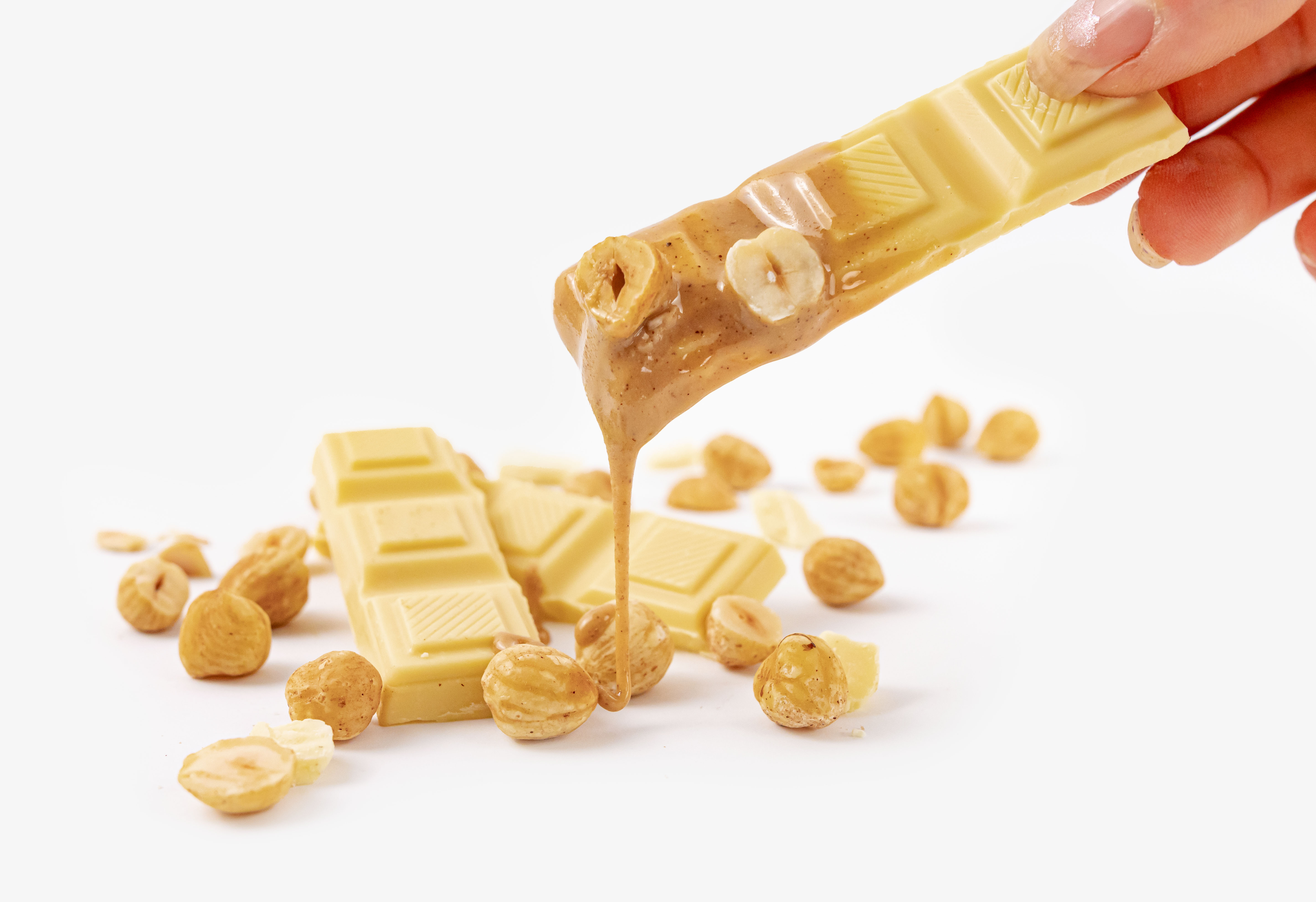 BrainMax Pure Buenella, Lískooříškový krém s bílou čokoládou, BIO, 250 g Obrázek