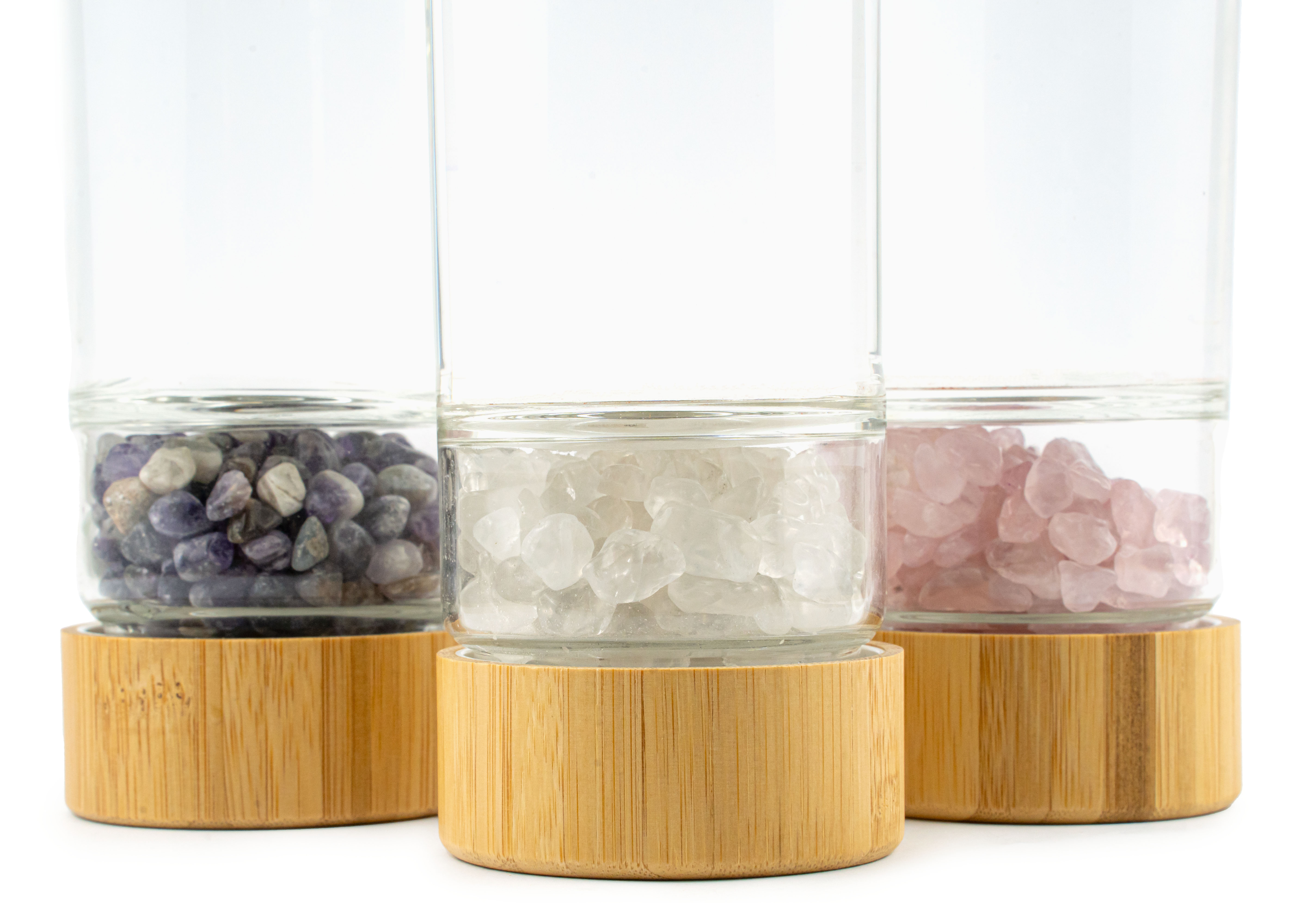 BrainMax Pure Skleněná láhev s křišťálem, 500 ml Obrázek