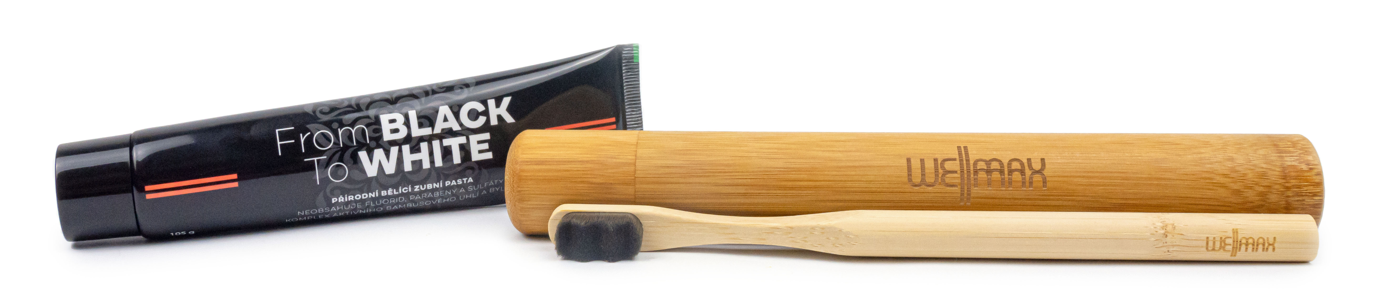 WellMax bambusové pouzdro na zubní kartáček Obrázek