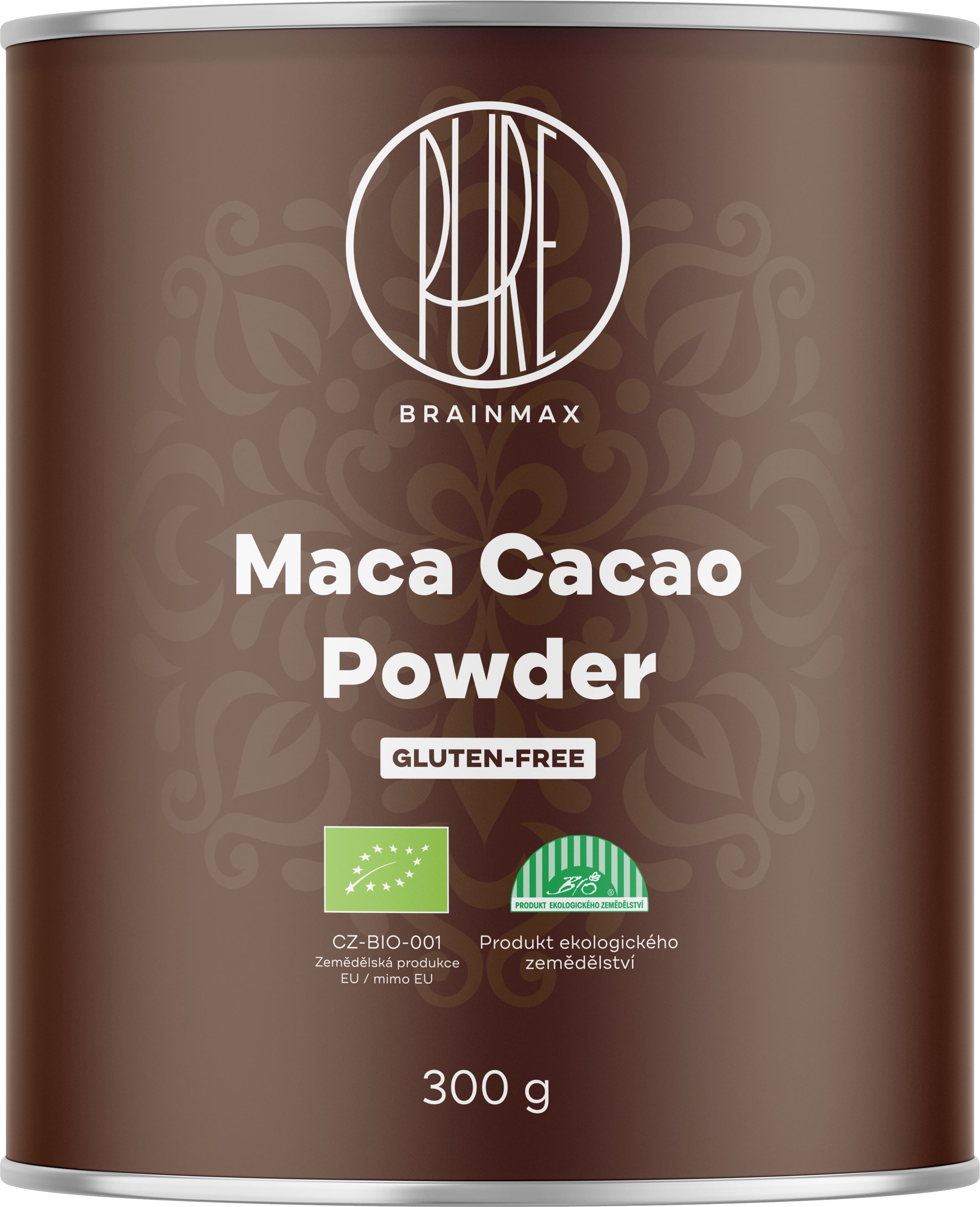 BrainMax Pure Maca Cacao, Kakao s Macou BIO, 300 g Obrázek