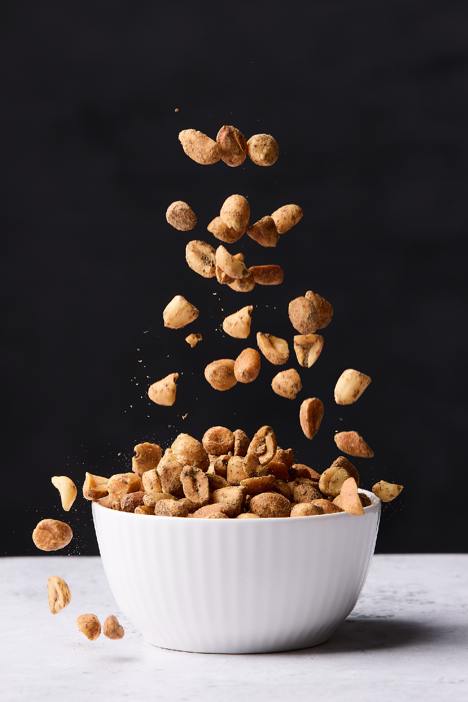 BrainMax Pure Arašídy, Sůl & Pepř, BIO, 225 g Obrázek