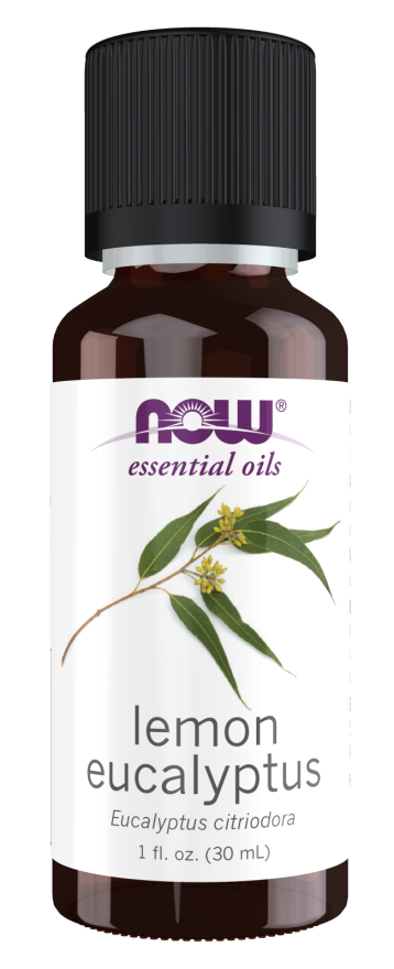 Now® Foods NOW Essential Oil, Lemon Eucalyptus oil (éterický olej z eukalyptu citrónového), 30 ml Obrázek