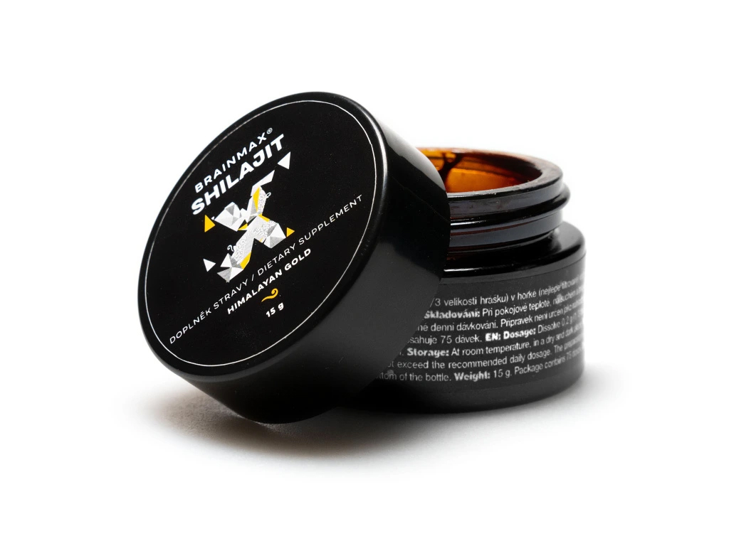 BrainMax Shilajit, 15 g Obrázek