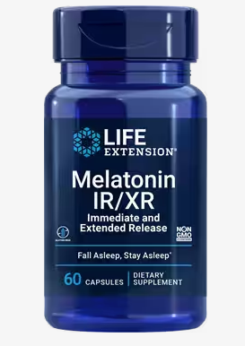 Life Extension Melatonin IR/XR, 60 kapslí Obrázek