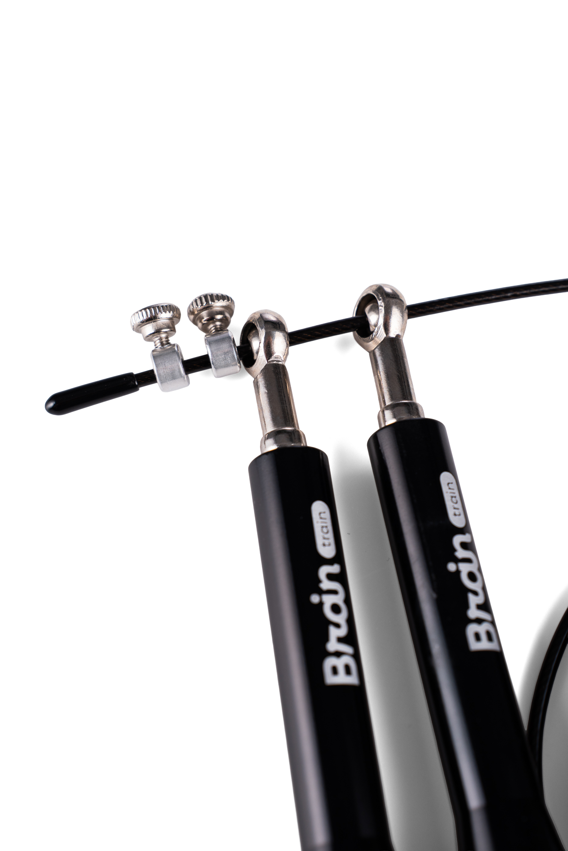 TrainMax švihadlo kovové, černé Obrázek