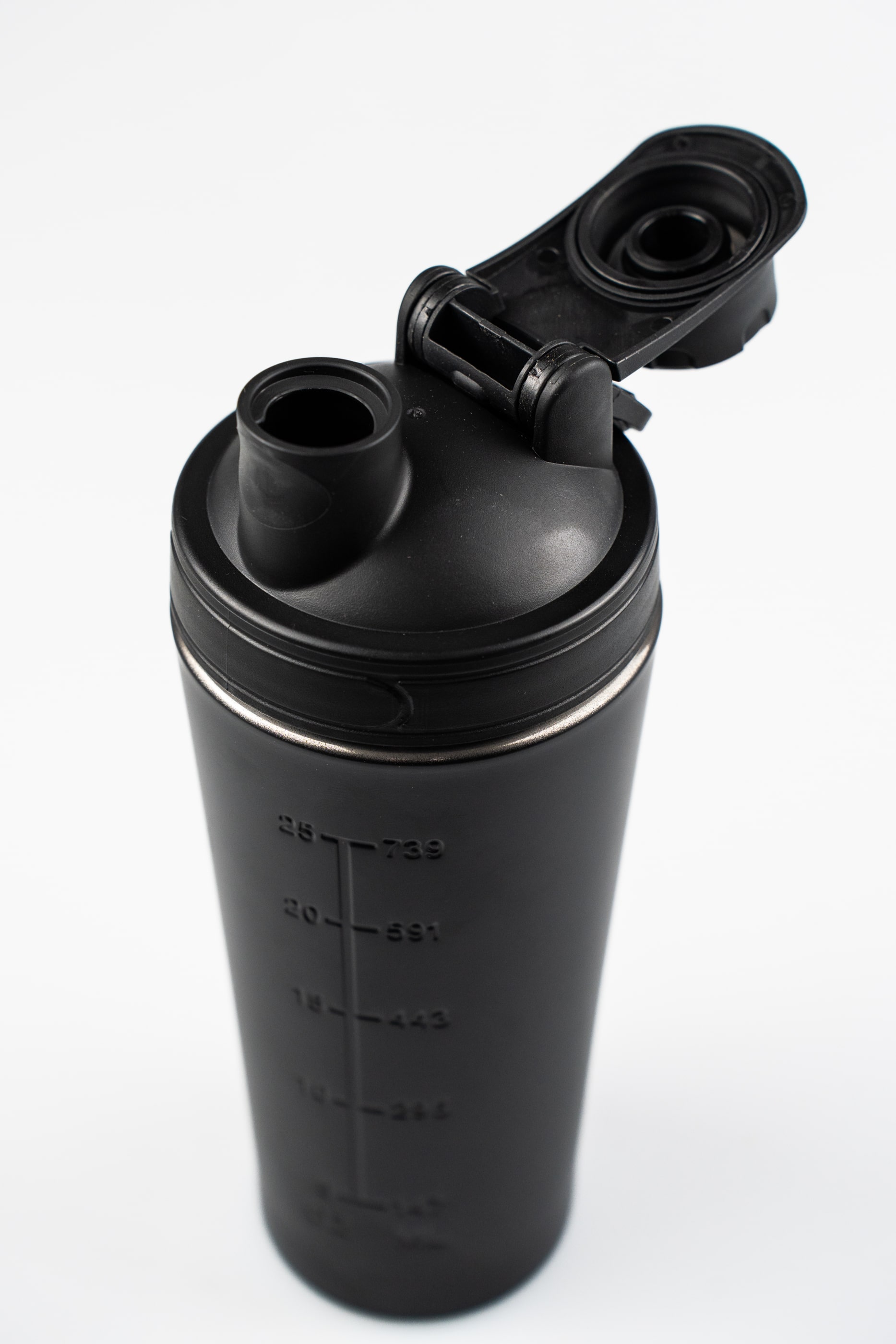 BrainMax Kovový shaker (šejkr), černý, verze 2023 Obrázek