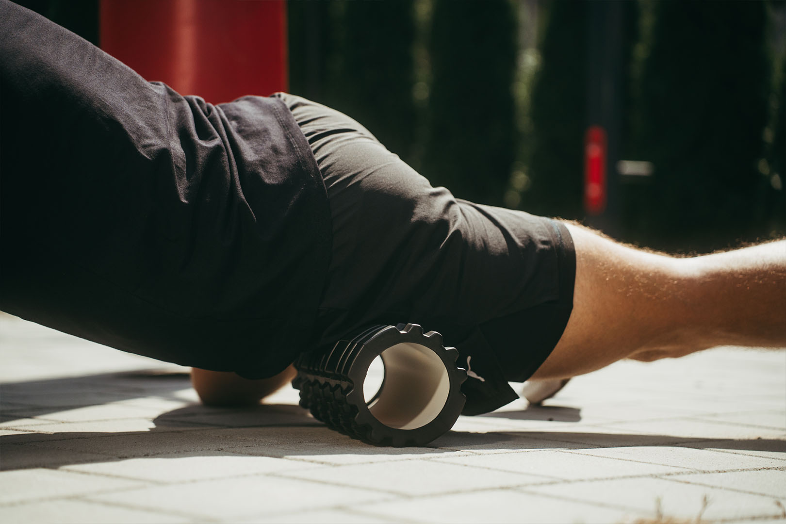 TrainMax masážní válec, roller Barva: Modrá Obrázek