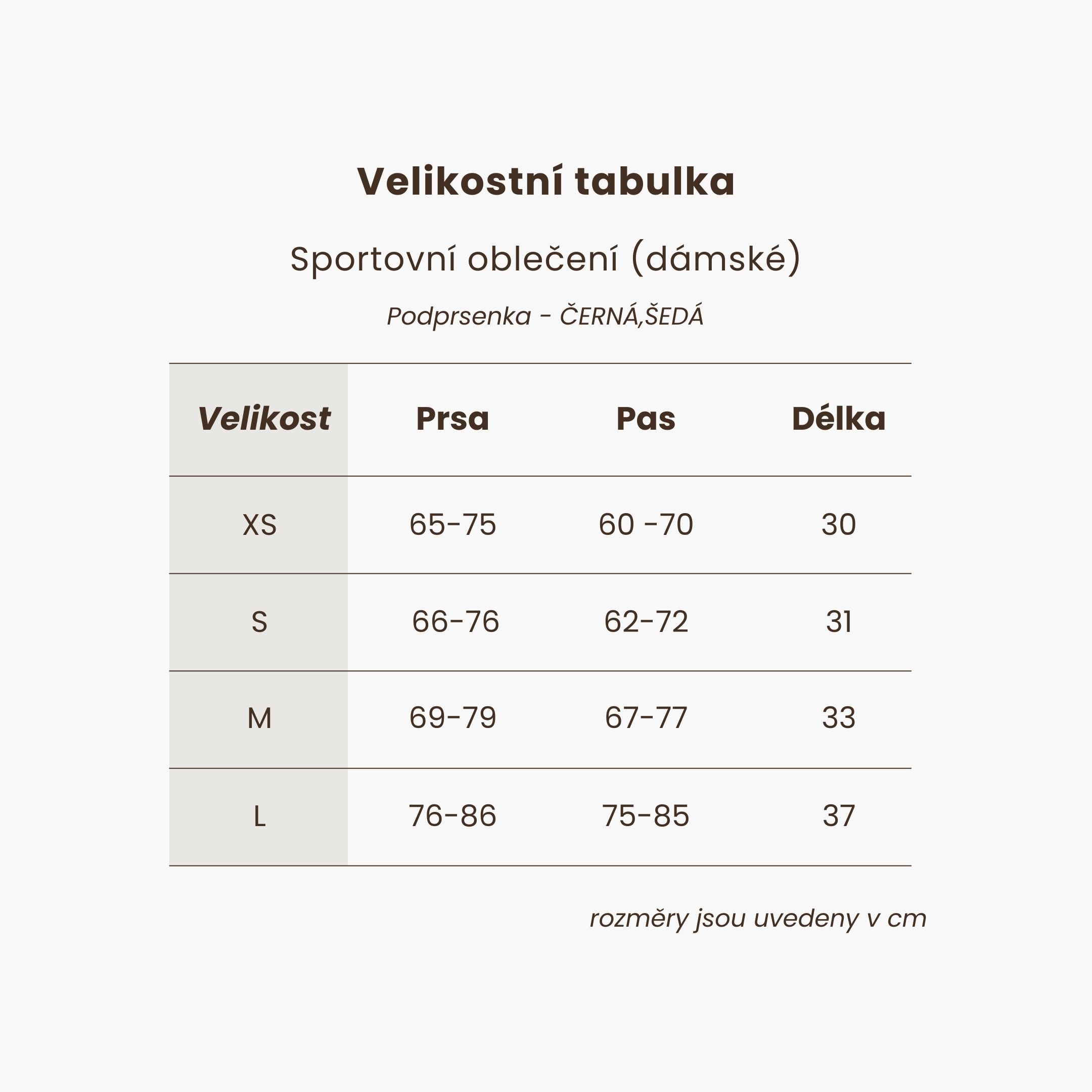 BrainMax dámská sportovní podprsenka, šedá Velikost: L Obrázek