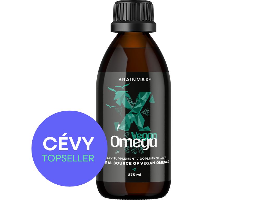 BrainMax Vegan Omega 3, 2850 mg DHA & EPA, 275 ml Obrázek
