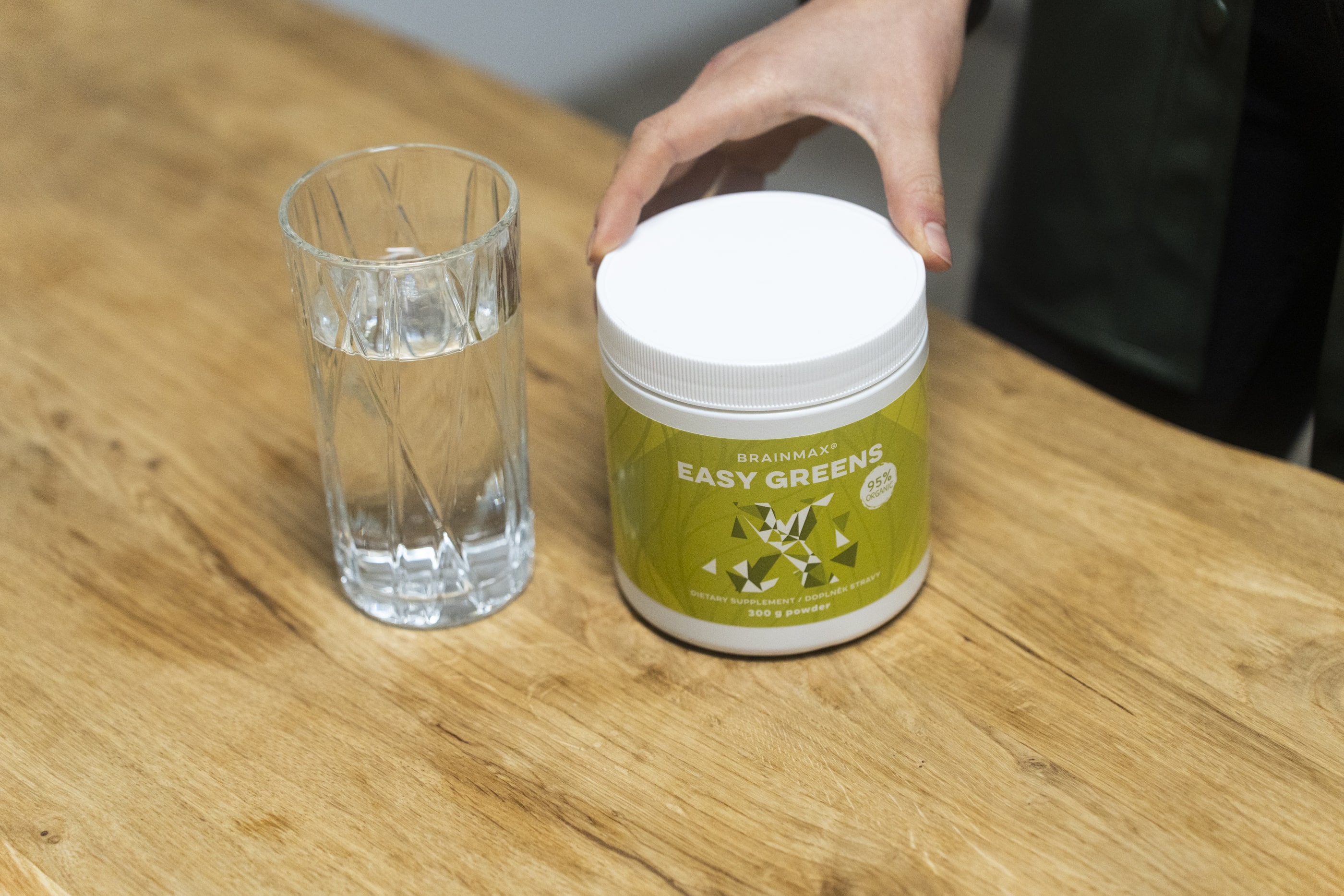 BrainMax Easy Greens, Limetka, 300 g Obrázek