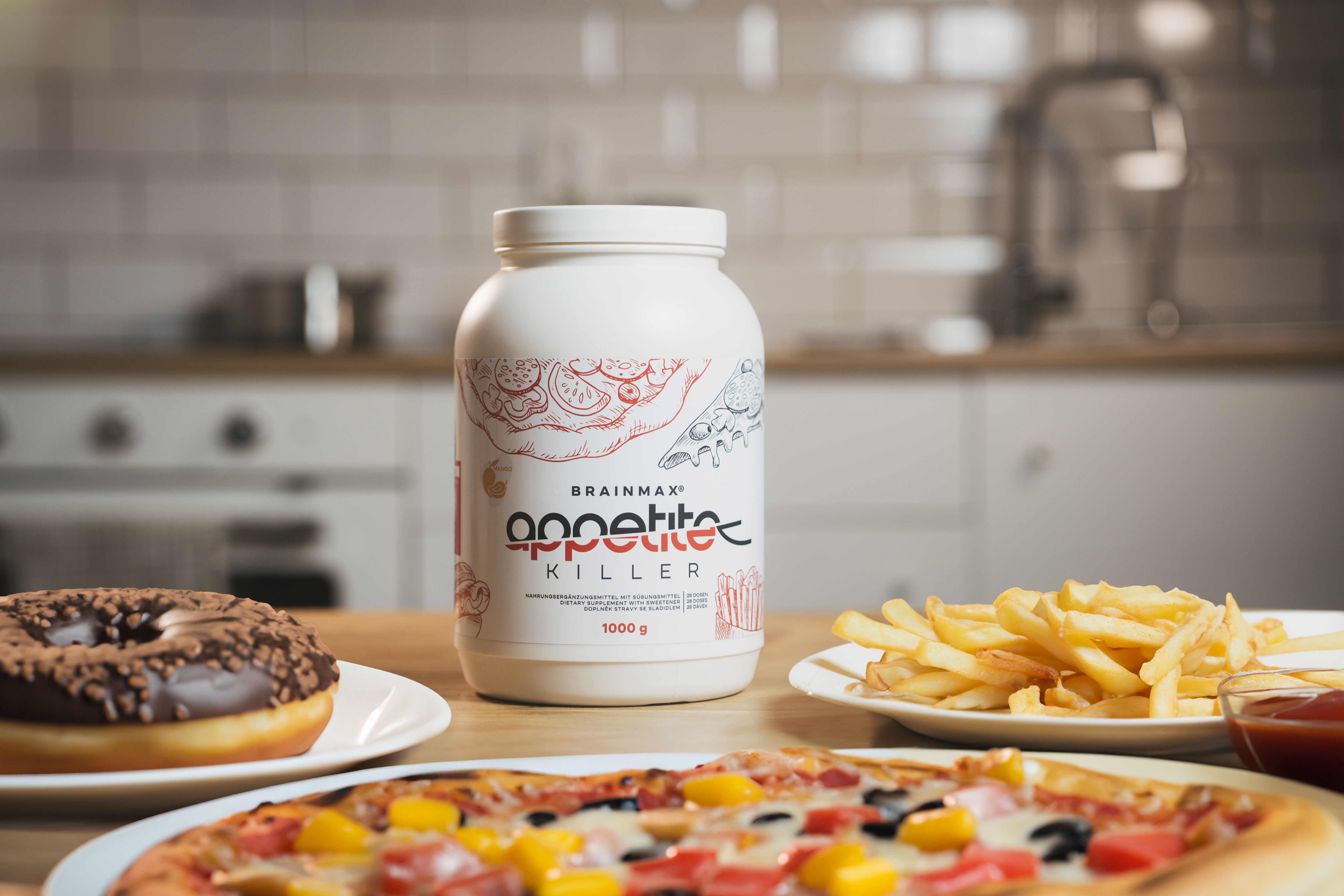 BrainMax Appetite Killer, 1000 g Příchuť: Mango Obrázek